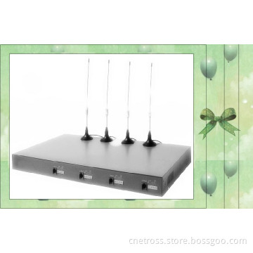 GSM Fixed Wireless Terminal 4 Channels/4 Ports/4 Sims (RJ-11 FXS Phone Interface)